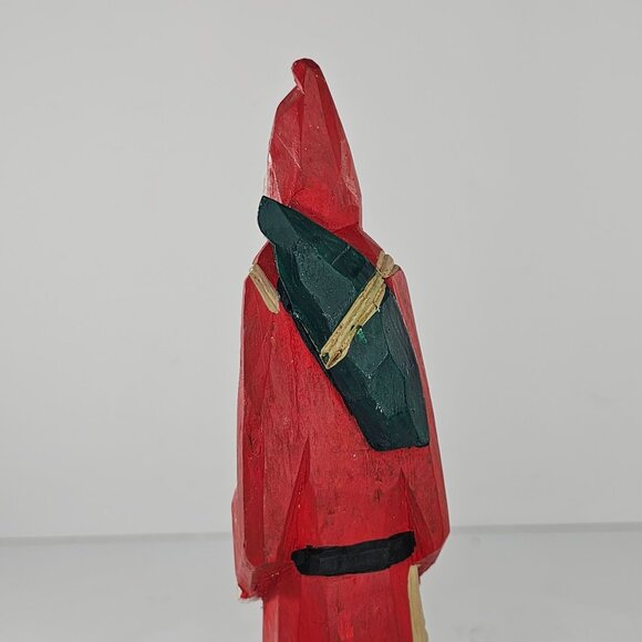 Vintage Midwest Of Cannon Falls Wooden Santa Claus Figurine Christmas 8" Tall - Picture 9 of 9